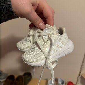 Adidas Infant White Sneakers